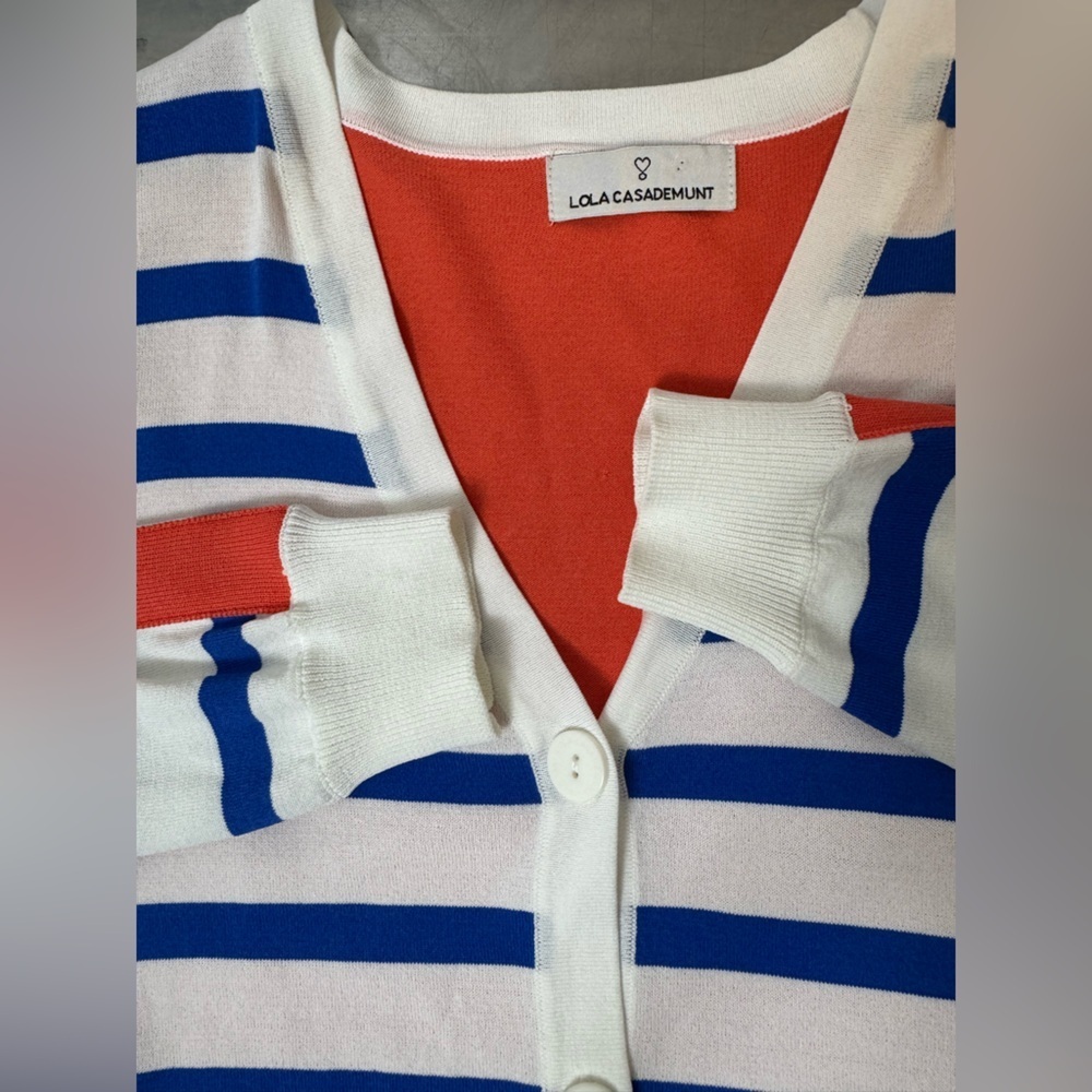 Striped statement Cardigan - Picture 9 of 12
